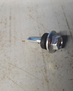 Hexagon head drilling screw PB 12 14x3/4'' Galv w/gasket